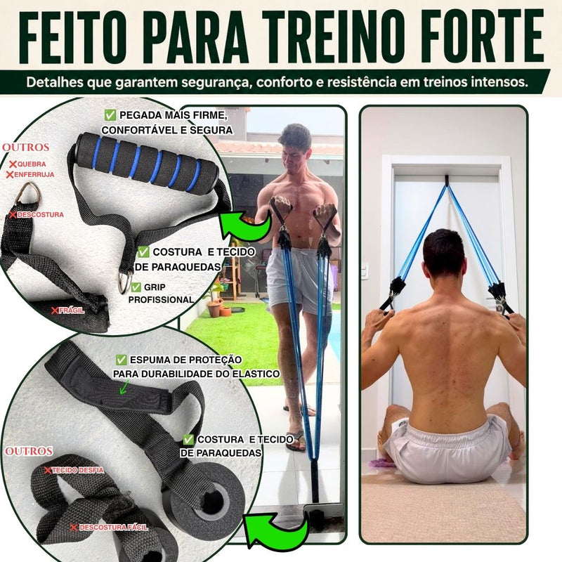 ACADEMIA PORTÁTIL ELITE 5X RESISTANCE - 68Kg